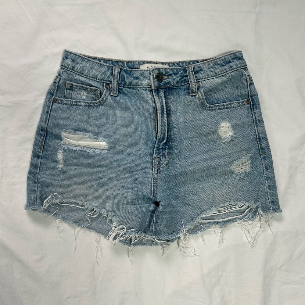 Denim shorts